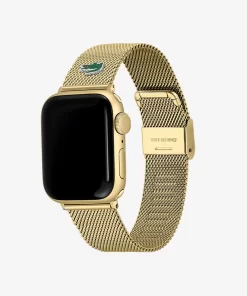 Apple Watch Bracelet En Maille Dore | Lacoste Cheap