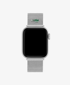 Apple Watch Bracelet En Maille En Acier Inoxydable | Lacoste Online