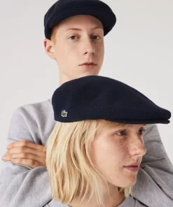 Beret Unisexe En Feutre De Laine Melangee | Lacoste Best Sale