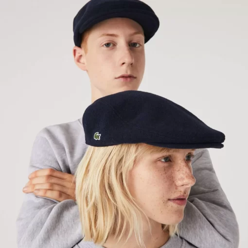 Beret Unisexe En Feutre De Laine Melangee | Lacoste Best Sale