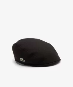 Beret Unisexe Uni En Coton Avec Crocodile Brode | Lacoste Discount