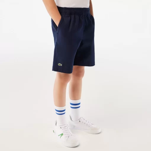 Bermuda Garçon En Gabardine Legere De Coton | Lacoste New