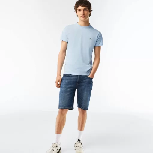 Bermuda Slim Fit En Denim | Lacoste Best