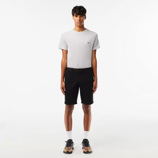 Bermuda Slim Fit Uni En Coton Stretch | Lacoste Online