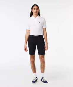 Bermuda Slim Fit Uni En Coton Stretch | Lacoste Fashion