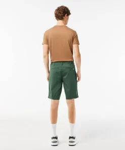 Bermuda Slim Fit Uni En Coton Stretch | Lacoste Shop