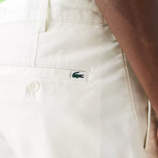 Bermuda Slim Fit Uni En Coton Stretch | Lacoste Sale