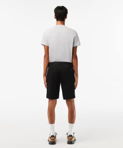 Bermuda Slim Fit Uni En Coton Stretch | Lacoste Online