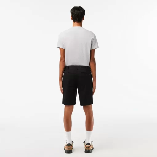 Bermuda Slim Fit Uni En Coton Stretch | Lacoste Online