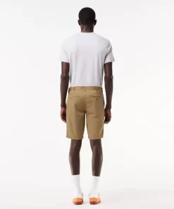 Bermuda Slim Fit Uni En Coton Stretch | Lacoste New