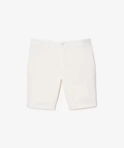 Bermuda Slim Fit Uni En Coton Stretch | Lacoste Sale