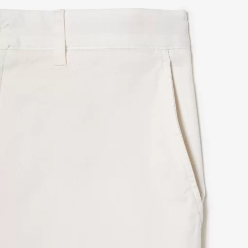 Bermuda Slim Fit Uni En Coton Stretch | Lacoste Sale