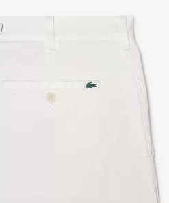 Bermuda Slim Fit Uni En Coton Stretch | Lacoste Sale