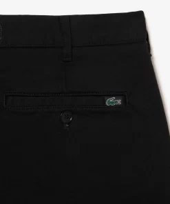 Bermuda Slim Fit Uni En Coton Stretch | Lacoste Online