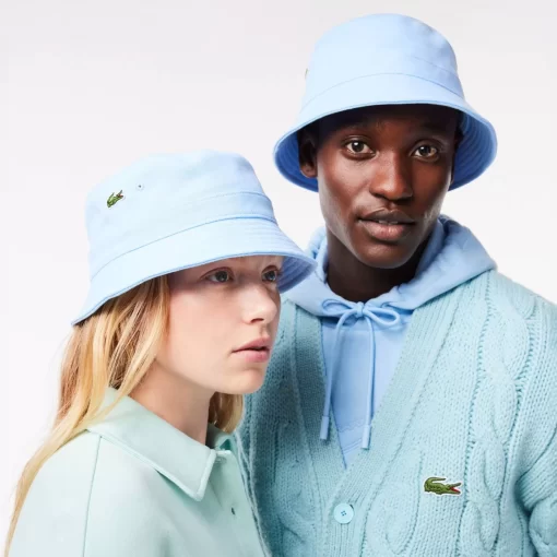 Bob Unisexe En Pique De Coton Biologique Uni | Lacoste Discount