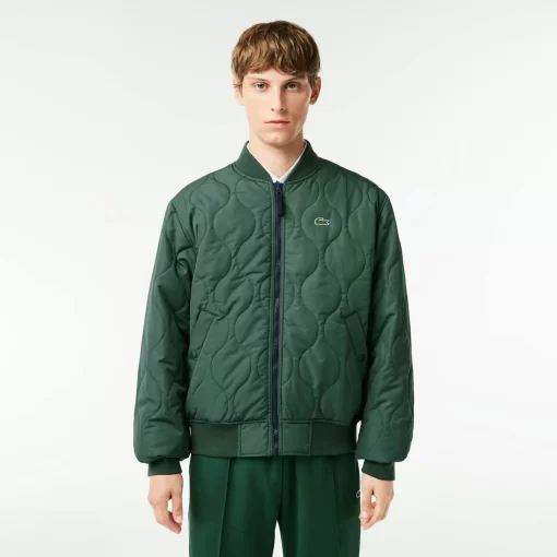 Bomber Homme Reversible Et Rembourre | Lacoste Store