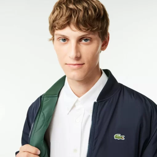 Bomber Homme Reversible Et Rembourre | Lacoste Store