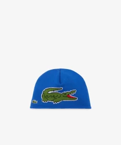 Bonnet En Laine Avec Motif Crocodile | Lacoste Cheap