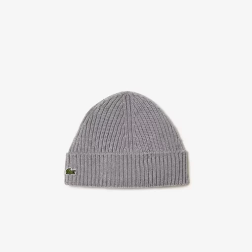 Bonnet En Laine Cotelee | Lacoste Discount