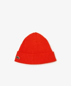 Bonnet En Laine Cotelee | Lacoste Hot