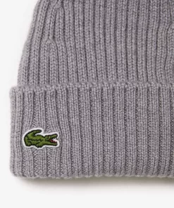 Bonnet En Laine Cotelee | Lacoste Discount