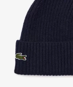 Bonnet Maille Cotelee En Cachemire | Lacoste Cheap