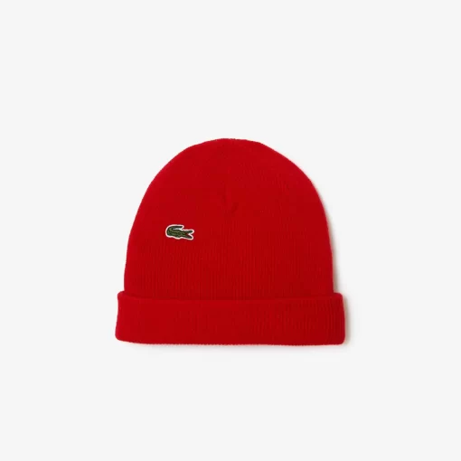 Bonnet Unisexe En Laine Cotelee | Lacoste Clearance