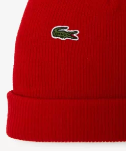 Bonnet Unisexe En Laine Cotelee | Lacoste Clearance