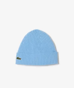 Bonnet Unisexe En Laine Douce Cotelee | Lacoste Cheap