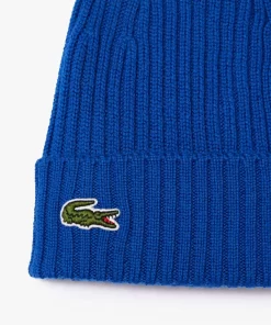 Bonnet Unisexe En Laine Douce Cotelee | Lacoste Store