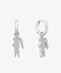 Boucles D'Oreille Crocodile | Lacoste Best Sale