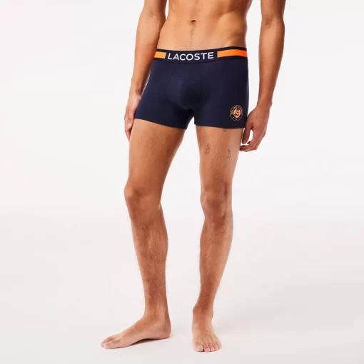 Boxer Court Homme Edition Roland Garros En Jersey | Lacoste Cheap