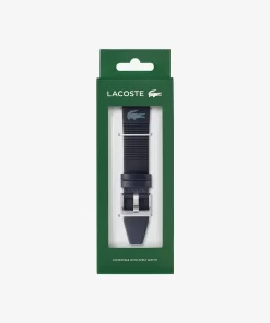 Bracelet Apple Watch Unisexe En Cuir Bleu | Lacoste Outlet