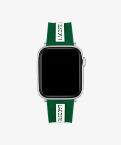 Bracelet Apple Watch Unisexe En Silicone Vert | Lacoste Hot