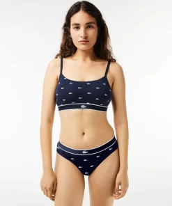 Brassiere Avec Imprime Crocodile En Coton Stretch | Lacoste Clearance