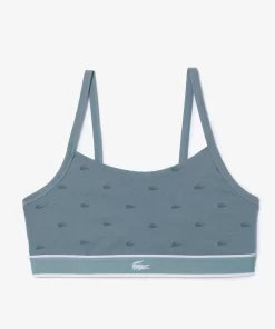 Brassiere Avec Imprime Crocodile En Coton Stretch | Lacoste Best