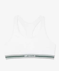 Brassiere Avec Logo Centre En Coton Stretch | Lacoste Store