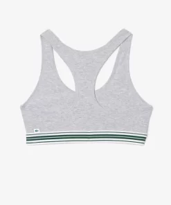 Brassiere Avec Logo En Coton Stretch | Lacoste Best