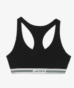 Brassiere Avec Logo En Coton Stretch | Lacoste Flash Sale