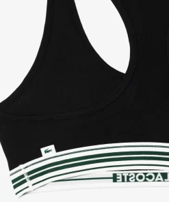 Brassiere Avec Logo En Coton Stretch | Lacoste Flash Sale