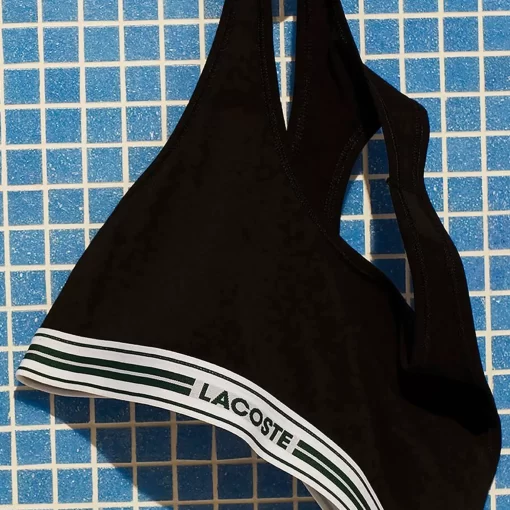 Brassiere Avec Logo En Coton Stretch | Lacoste Flash Sale