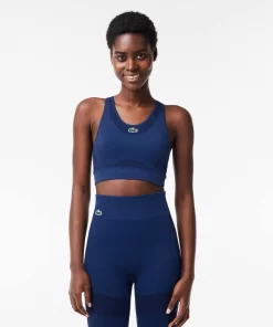 Brassiere Sport Extensible Sans Couture | Lacoste Online