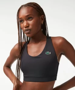 Brassiere Sport Avec Dos Croise Contraste | Lacoste Fashion