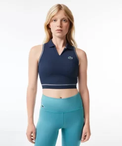 Brassiere Sport Facon Polo En Fibres Recyclees | Lacoste Online