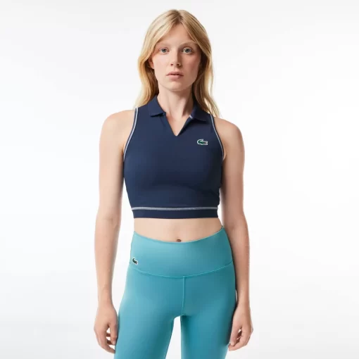 Brassiere Sport Facon Polo En Fibres Recyclees | Lacoste Online