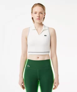 Brassiere Sport Facon Polo En Fibres Recyclees | Lacoste Store