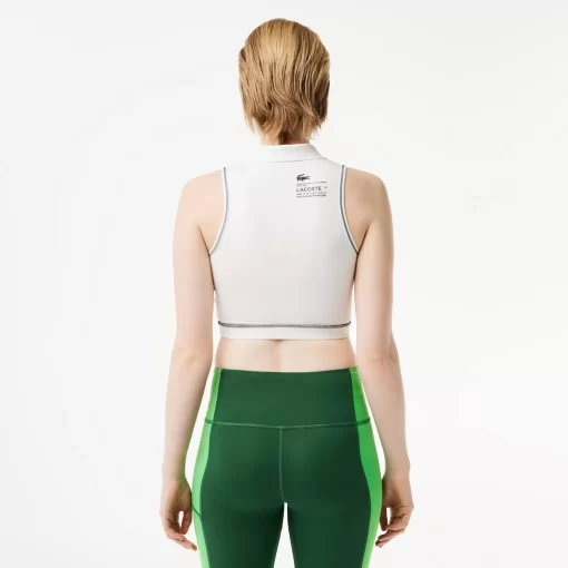 Brassiere Sport Facon Polo En Fibres Recyclees | Lacoste Store