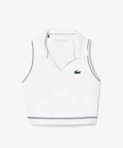 Brassiere Sport Facon Polo En Fibres Recyclees | Lacoste Store