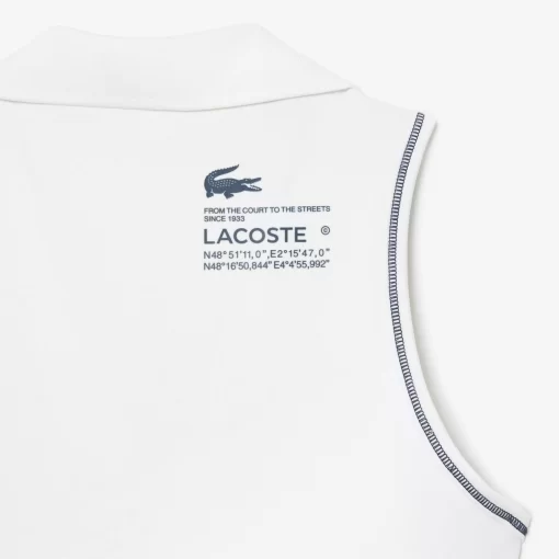 Brassiere Sport Facon Polo En Fibres Recyclees | Lacoste Store