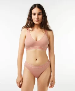 Brassiere Triangle En Coton Stretch | Lacoste Flash Sale